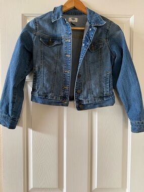 Old Navy Girls Light Blue Denim Jacket